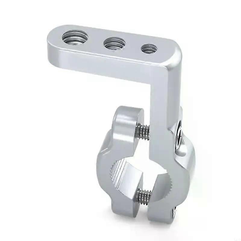 T21E Aluminum Motorcycle Mount Easy Installation & Stable Performances Handlebar Bracket set for Spotlights & Map Devices