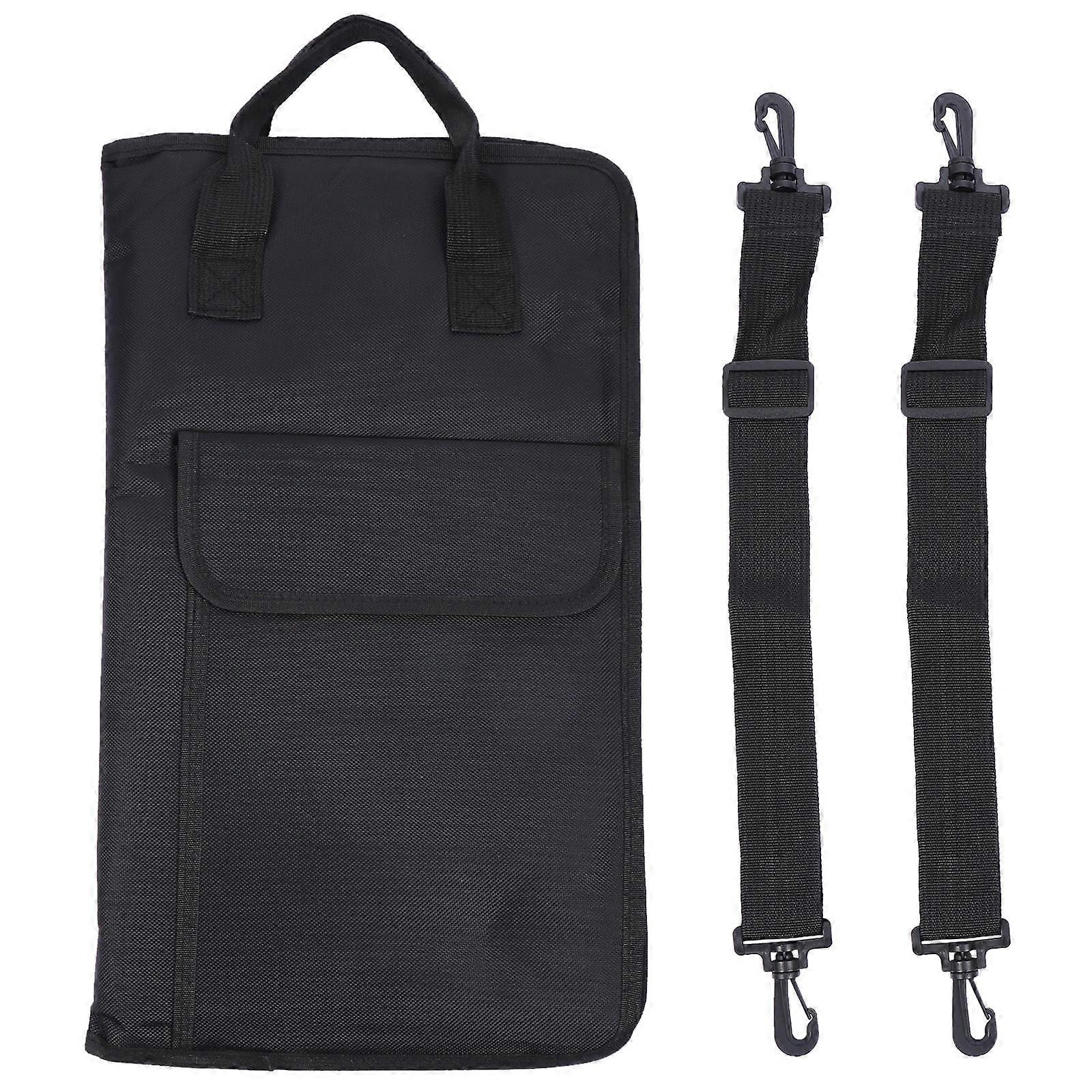 Heavy Duty Drumstick Storage Bag Portable Gig Bag Holder for Drum Accessories Lightweight Backpack Handbag Organizer for Musicians