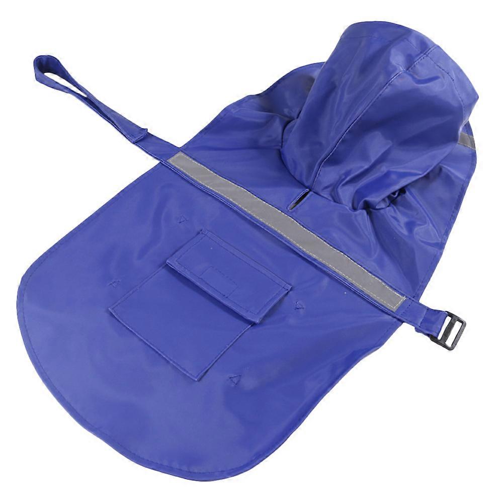 1pc Windproof Reflective Strap Raincoat for Golden Retriever