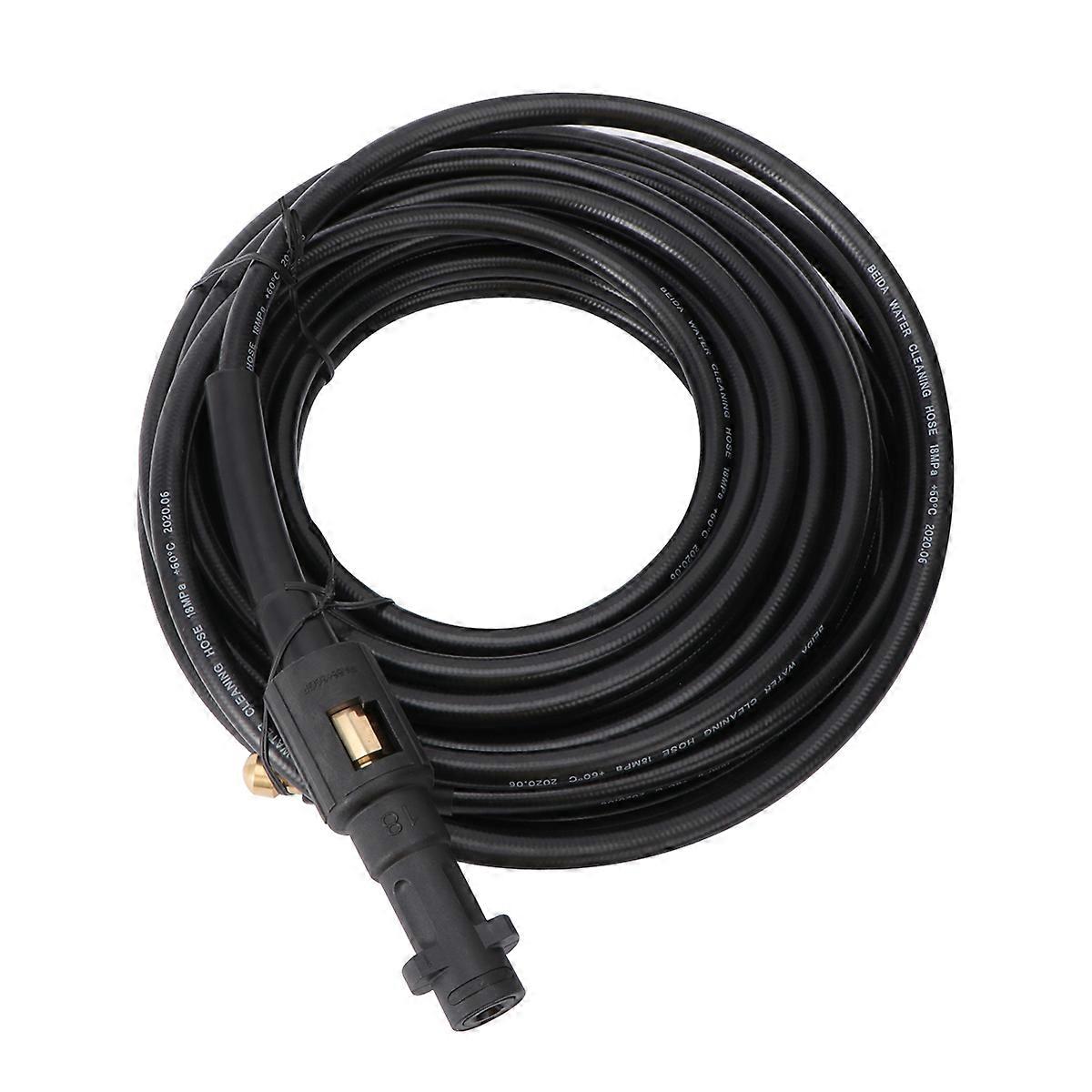 High Pressure Washer Hose for Durable Drain Cleaning, Compatible with Electric Pressure Washer, Efficient Debris Flushing for Tight Spaces and Sewer