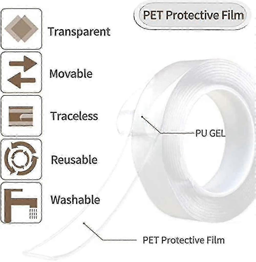 3m Double-sided Adhesive Tape Extra Strong Nano Double-sided Adhesive Tapes