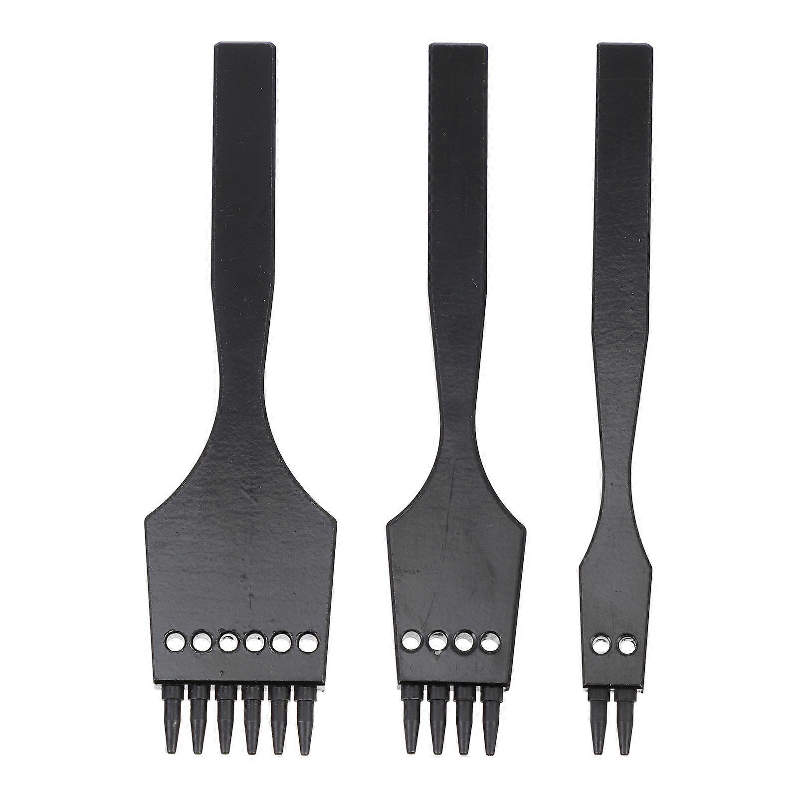 3 Pcs Hole Puncher for DIY Crafts with Punching Tool Set
