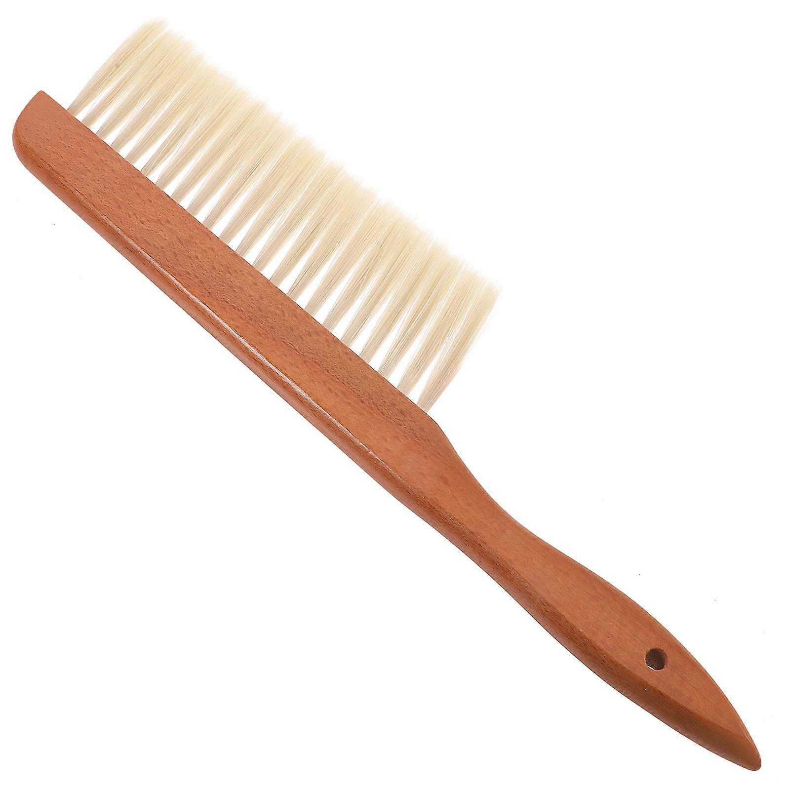 Beekeeping Equipment Bee Sweep Brush Wood Handle PP Bristles for Beekeeping Work 1Set