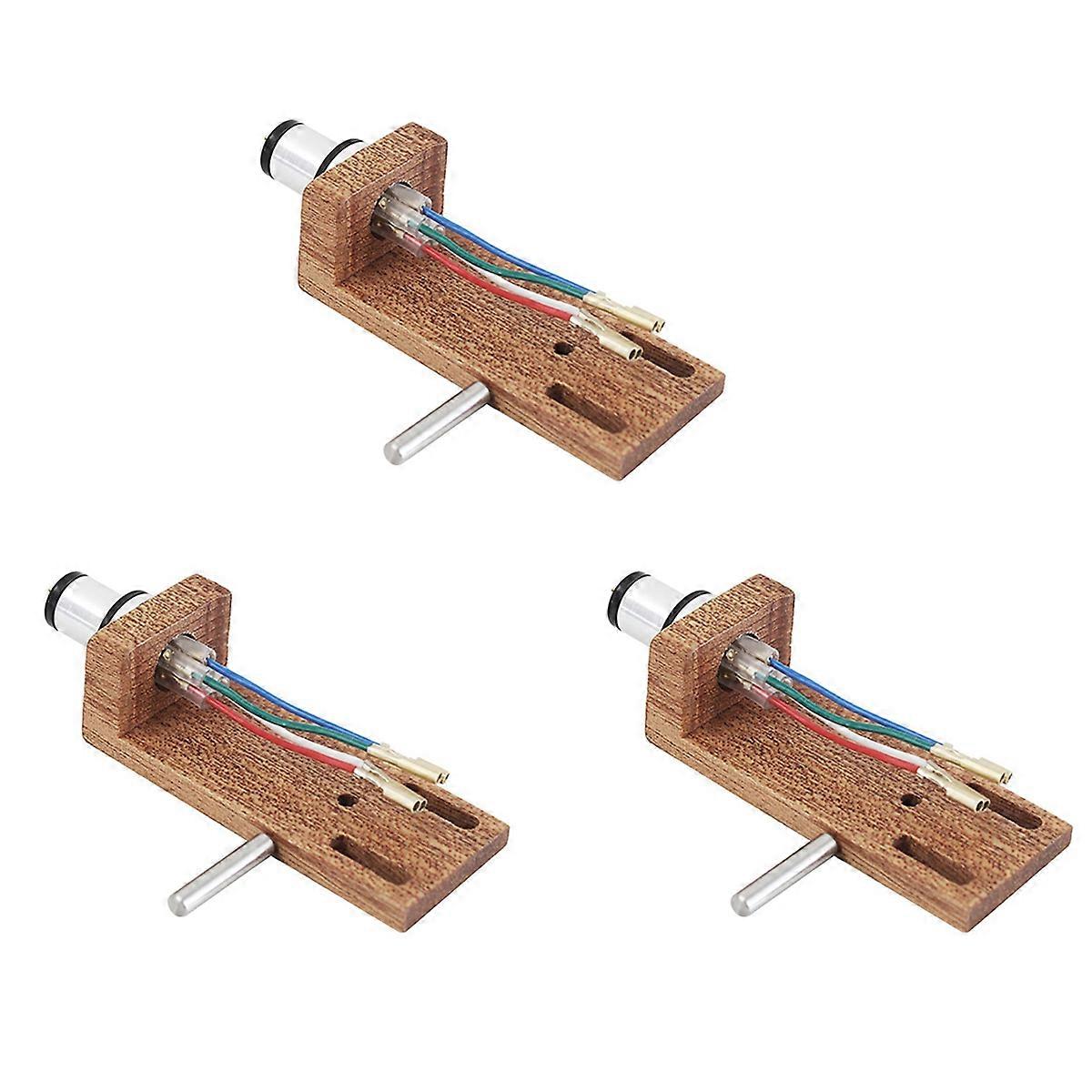 Vinyl Phono Stand with Counterweight Stylus Rack Turntable