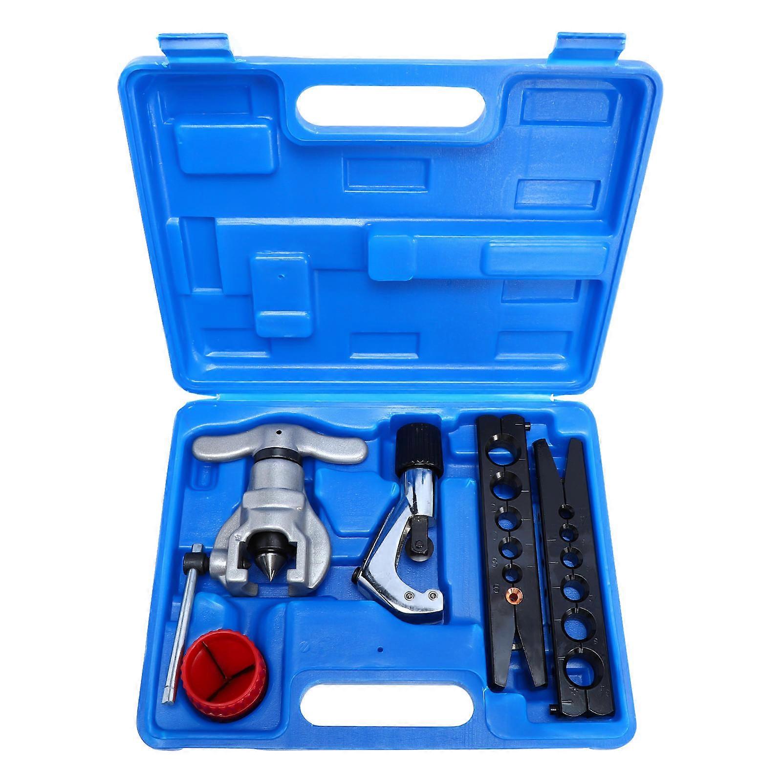 Flaring Tool Clamp Eccentric Cone Flaring Professional Brake Line Flaring Tool For Mechanics Automotive Enthusiasts 1Set