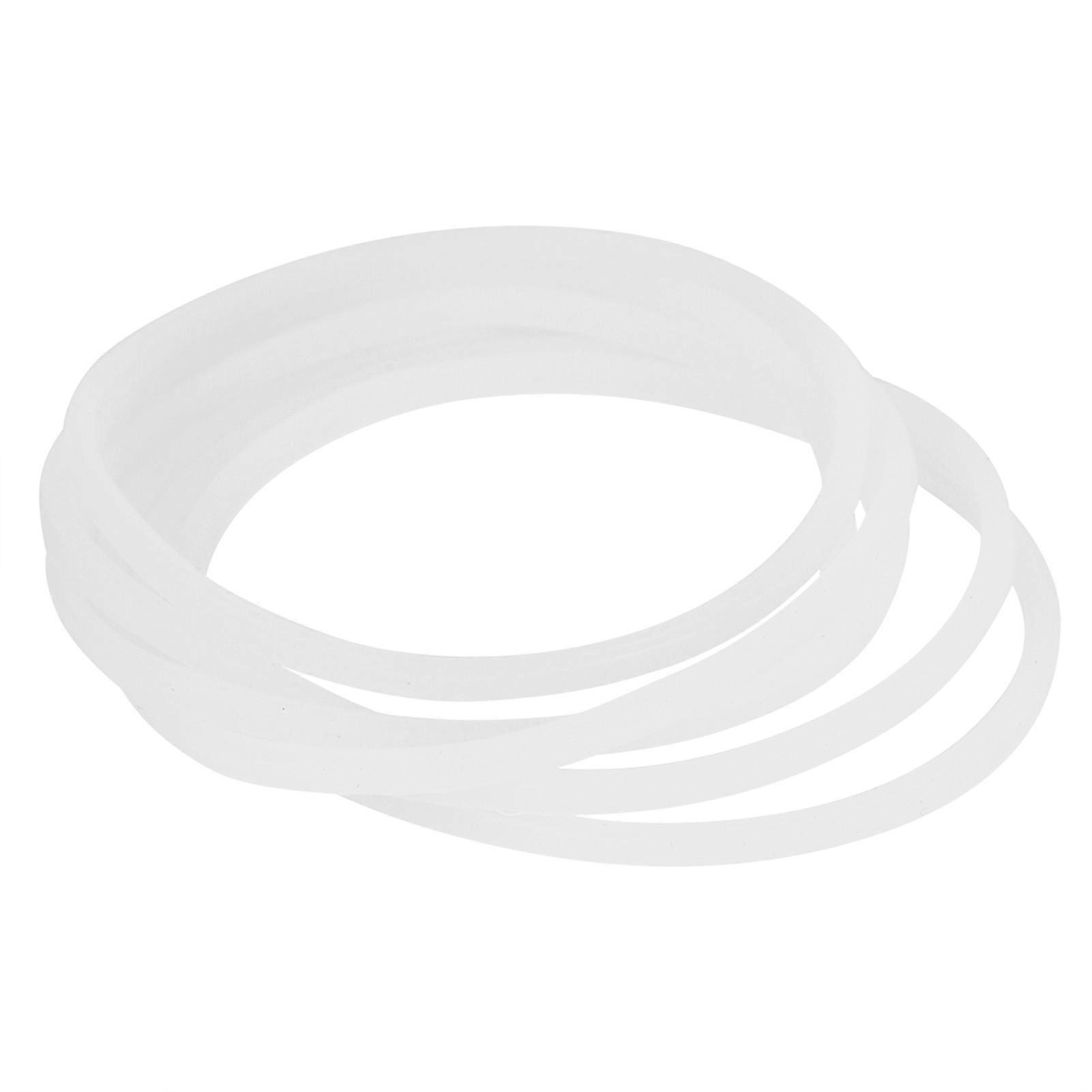 Joints d'étanchéité en caoutchouc de rechange pour Magic Bullet Flat/Cross Blade (6 pièces)