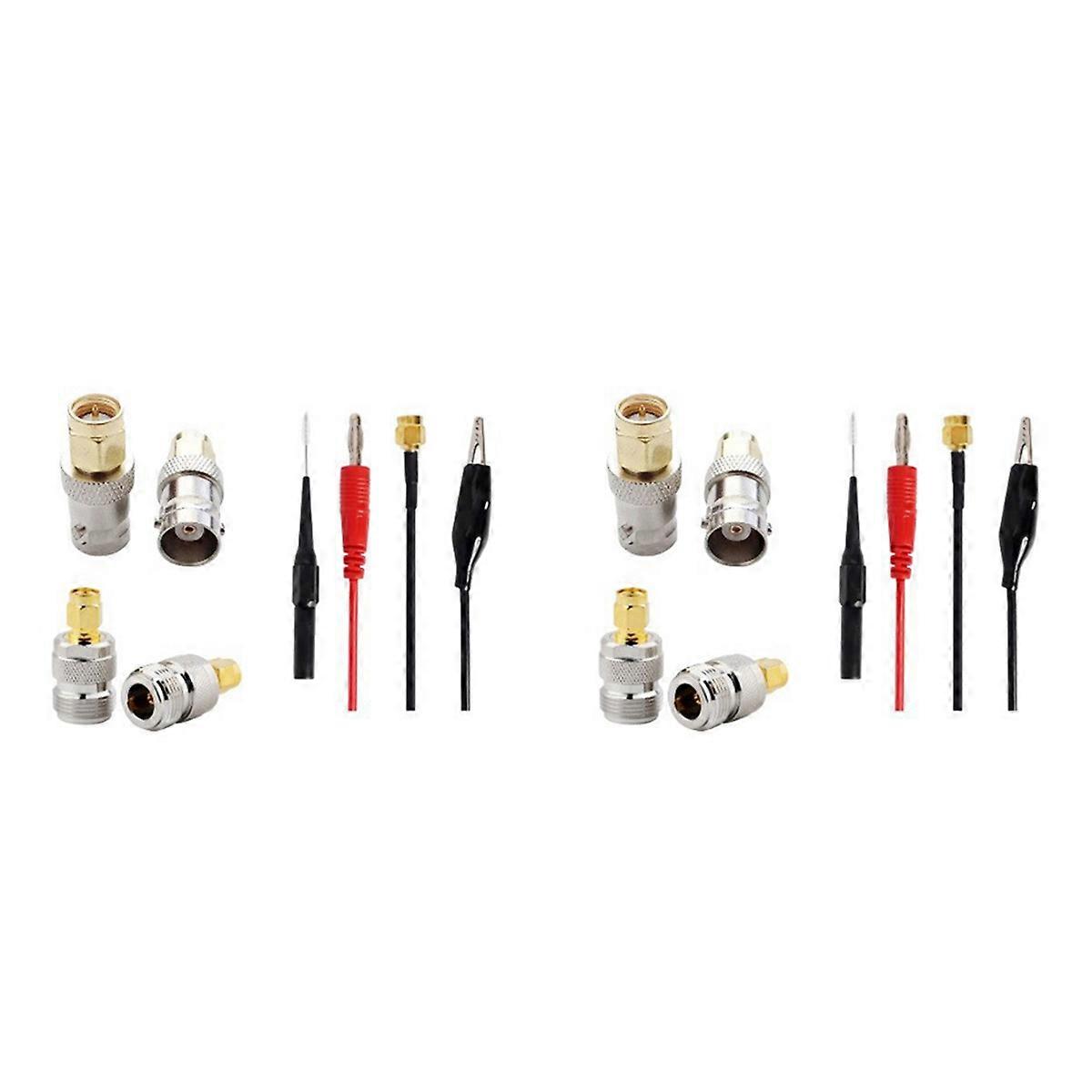 4x Vector Network Analyzer Calibration Kit for Analyzers for 6GHz 50Ω Shorted Open SMA Load Terminat