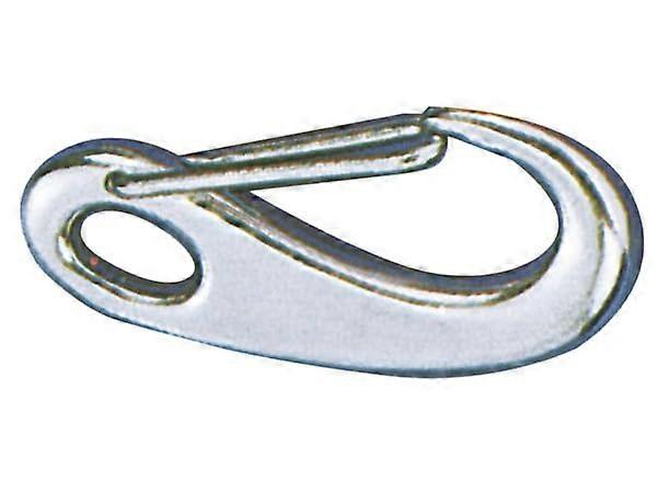 Talamex 70 mm BL daN 520 Snap Hook with Eye Stainless Steel