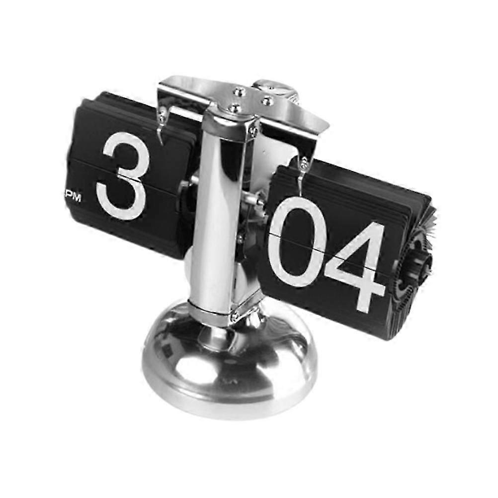 Work Desk Decor Time Display Clock Number Table Clock Electric Clock Vintage Clock Digital Flip Clock