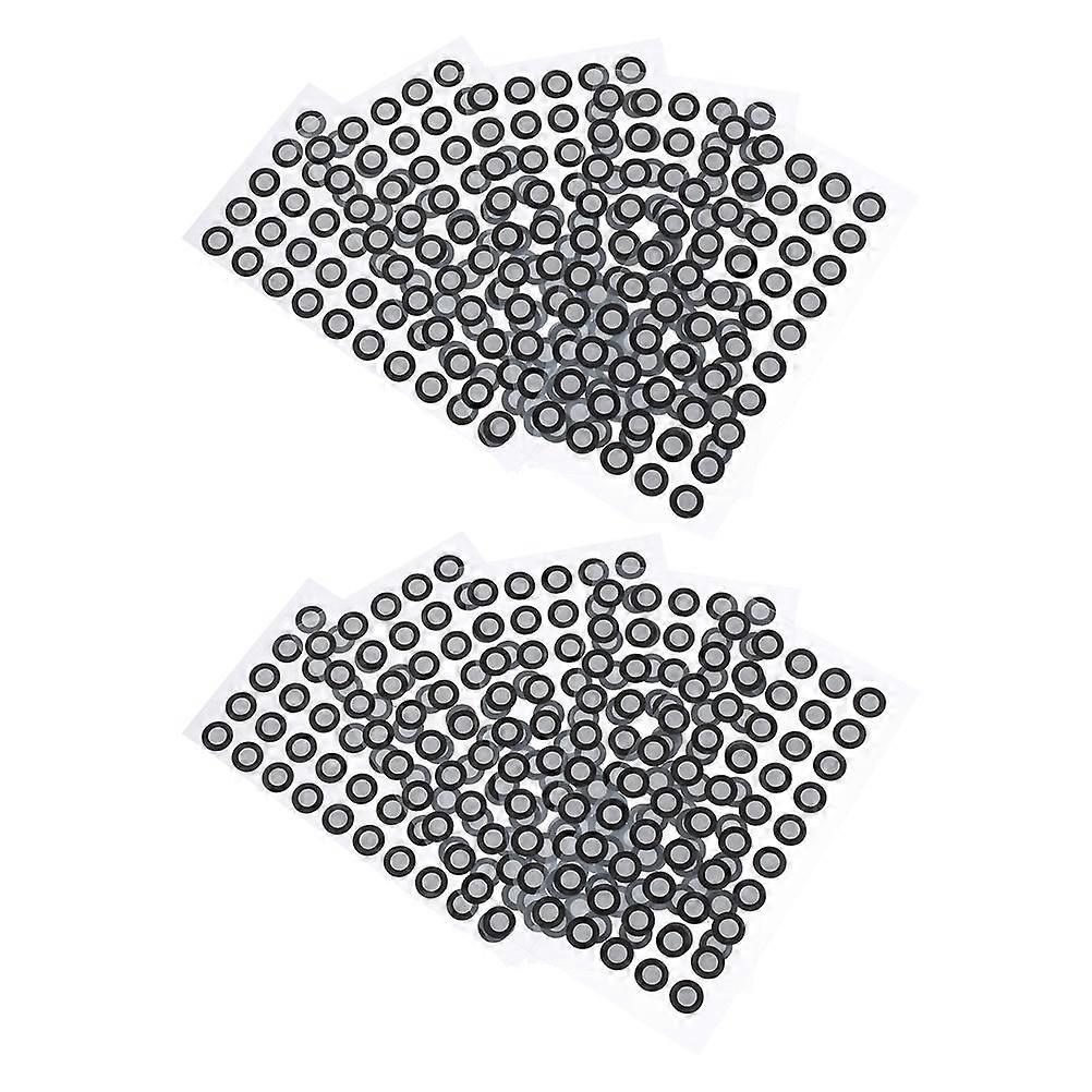 High Visibility Reflective Marker Points for Accurate Optical Tracking and Precise Scanning – 10 Sheets – Ideal for Engineering, Architecture, and