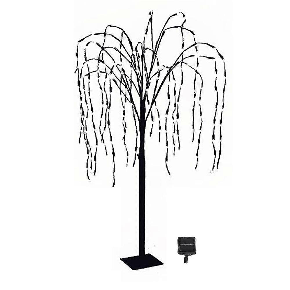 LED Solar Willow Tree Lights Outdoor Decor