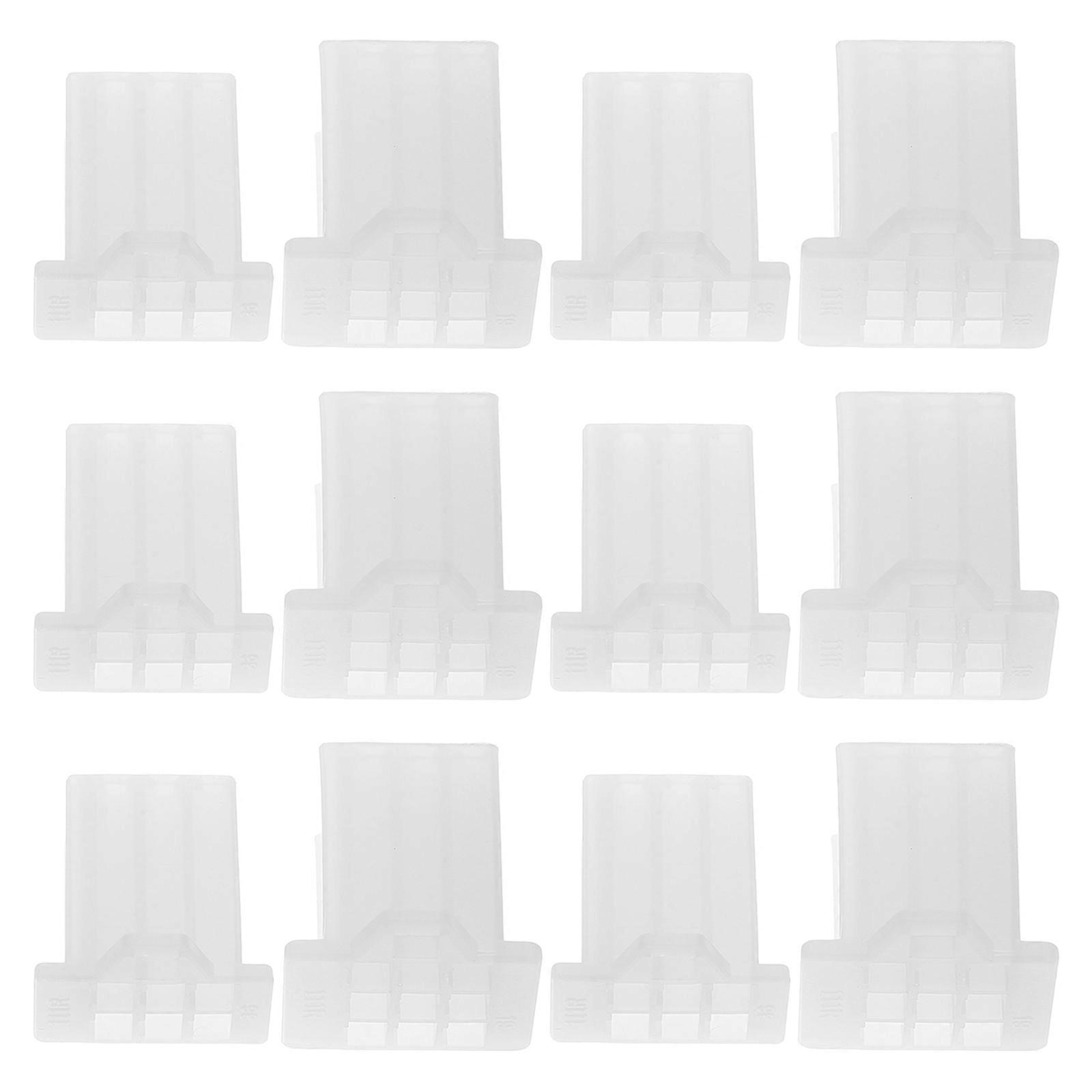 Pin Connectors For Wiring 9pin Male Plug Housing White Color Rectangular Shape Durable Plastic Material 20Set