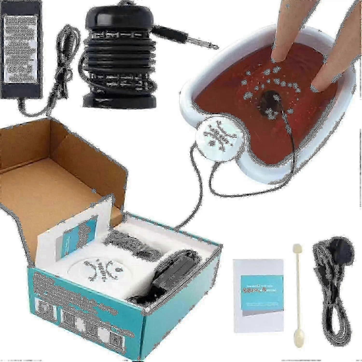 Ionic Foot Spa Detoxify And Cleanse At Home - Ionic Foot Spa Machine To Detoxify Your And Walkbee