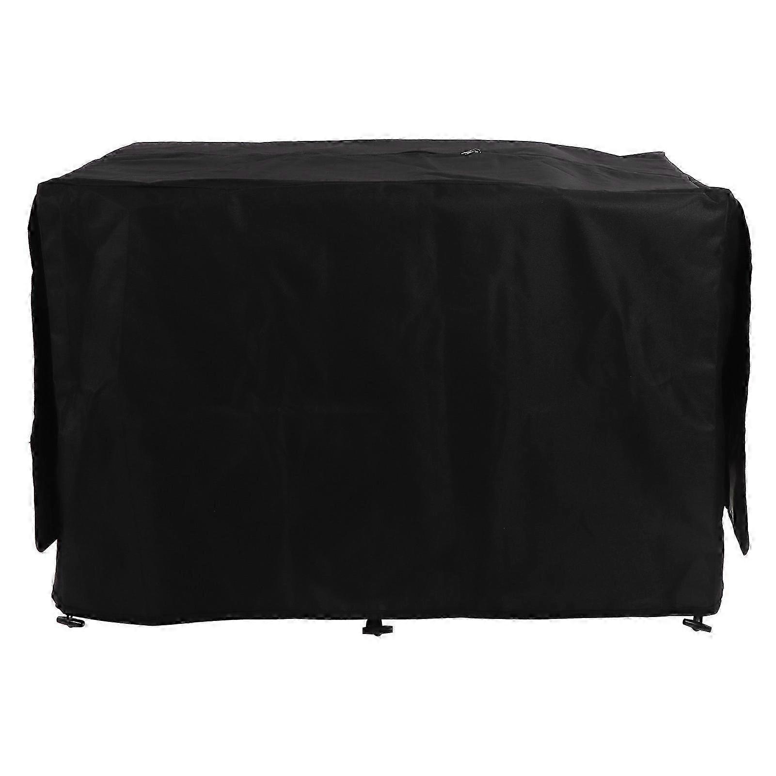 مقاوم للماء تنفس قفص غطاء ظلة أكسفورد القماش للداخلي في الهواء الطلق الأسود