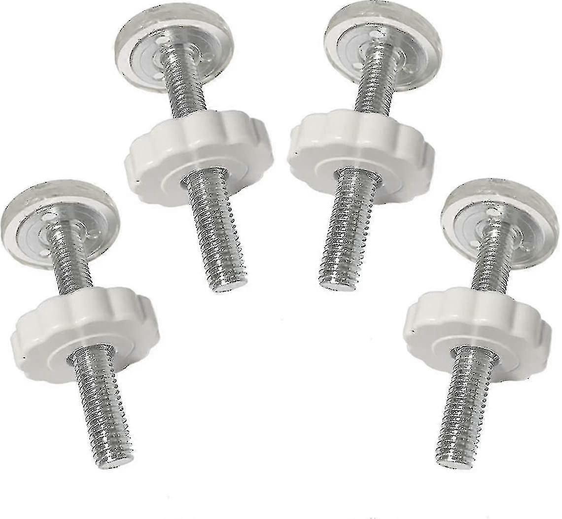 Pressure Baby Gates Threaded Spindle Rods - 4 Pcs