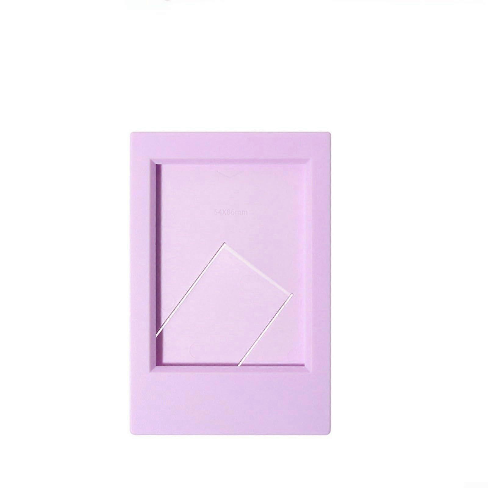 10 Pcs Colorful Mini Film Frames for Fuji Camera for Mini Vertical Cameras 10x7x7cm ABS Purple