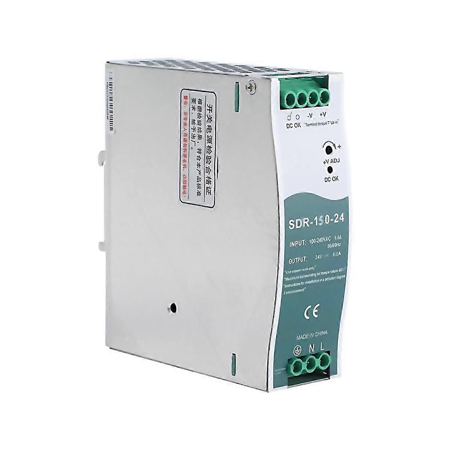 For Sdr-150-24 Switching Power Supply 6.5a Din-rail Switching
