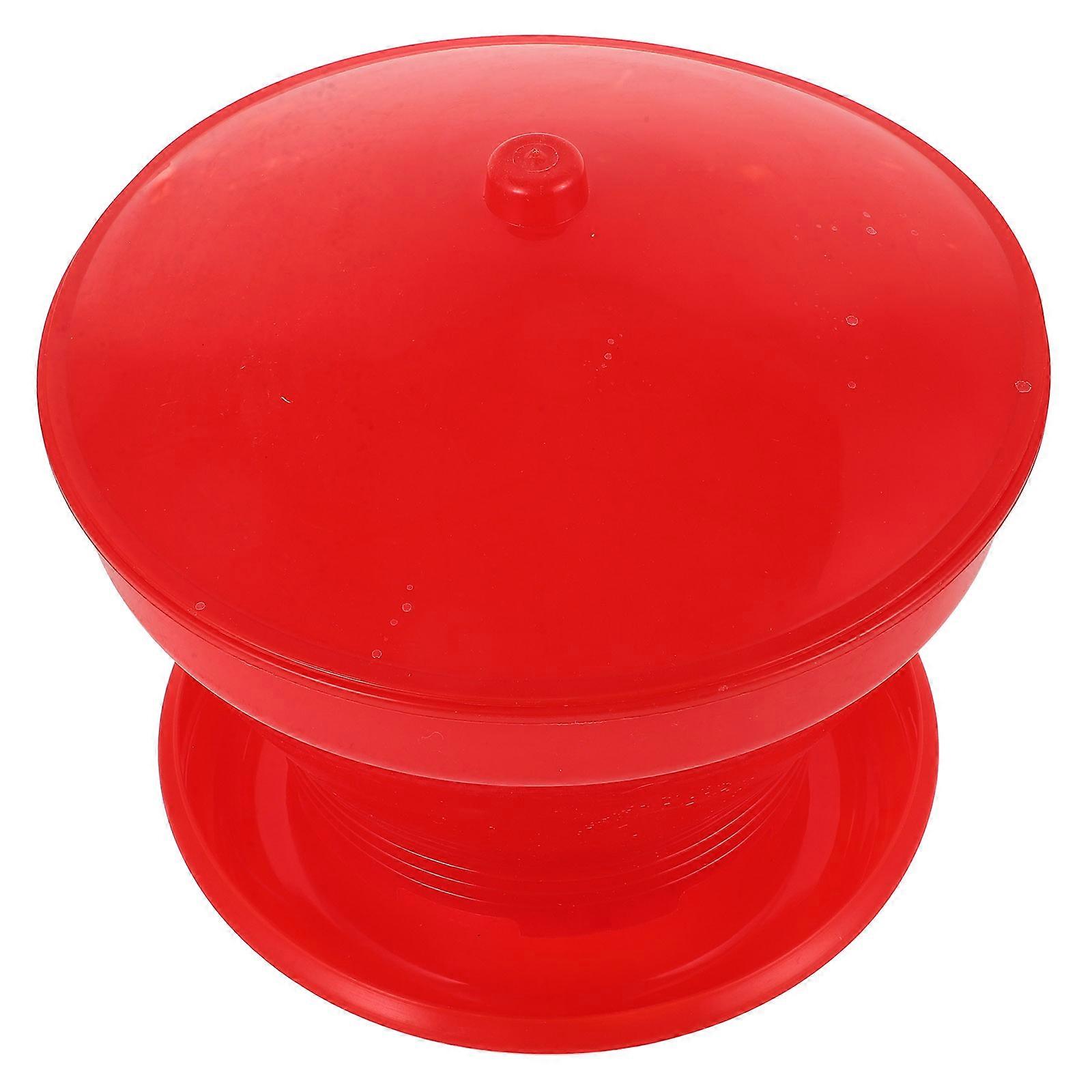 Poultry Feeder Container Chickens Food Container Chicken Water Drinking Tool Rectangular Easy To Install And Clean 1Set