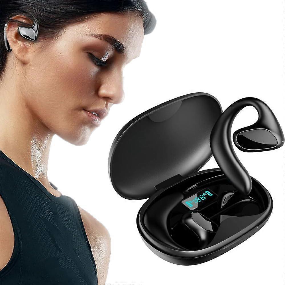 AI Translating Earbuds - Wireless Translation Headphones with Real-Time 2-Way HD Sound for iOS and Android, Black