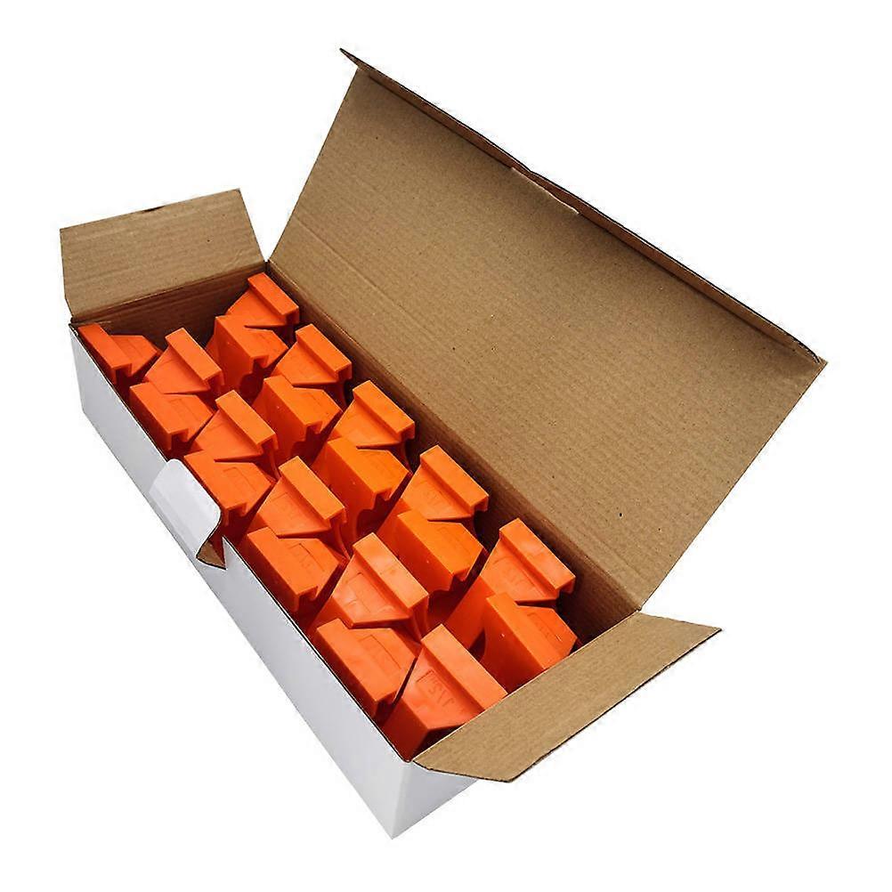 Orange ABS Floor Installation Spacers with 20pcs for Decor and Durable Use 1 Set