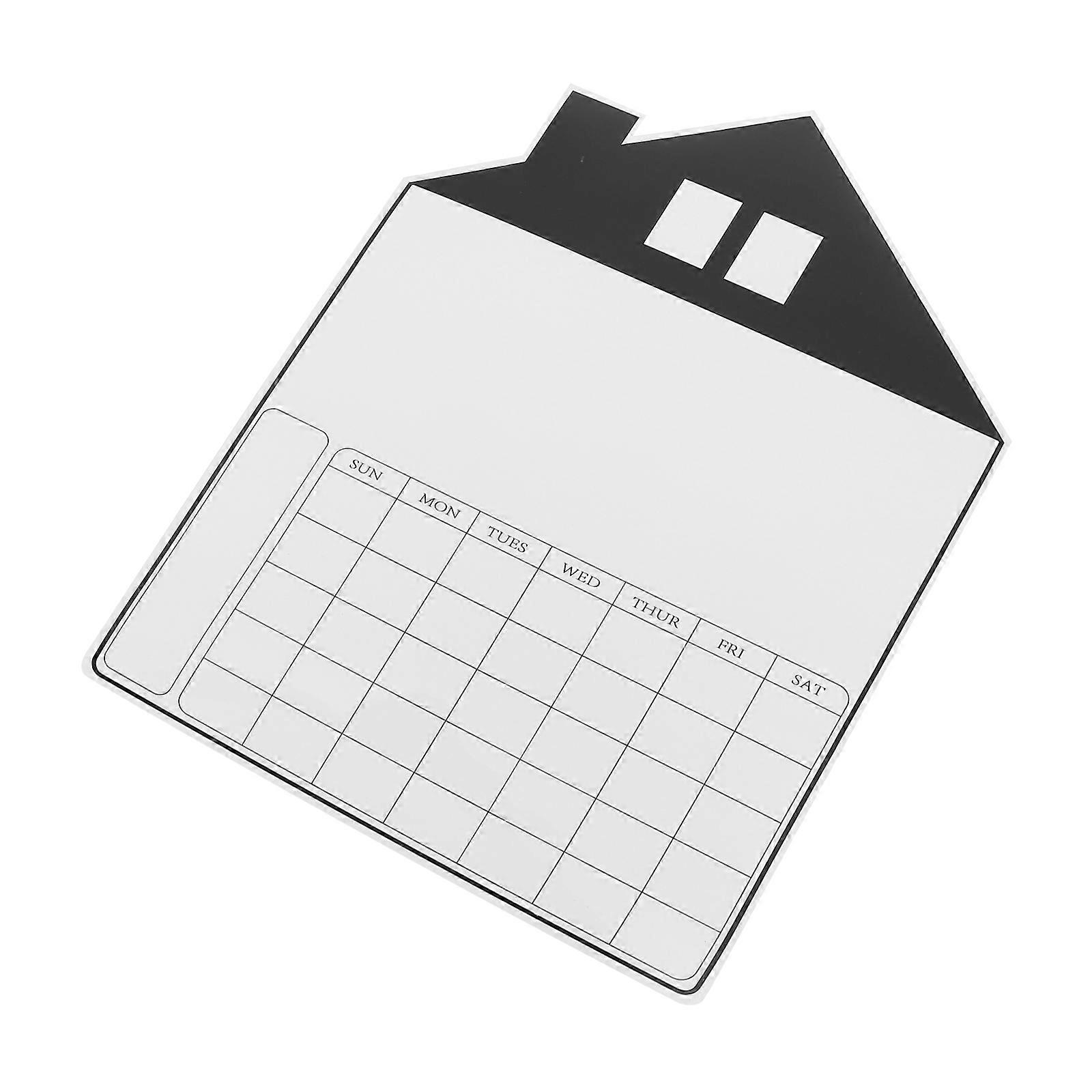 Weekly Magnetic Calendar For Refrigerator A3 Whiteboard Magnet Attachment Planning 1Pcs