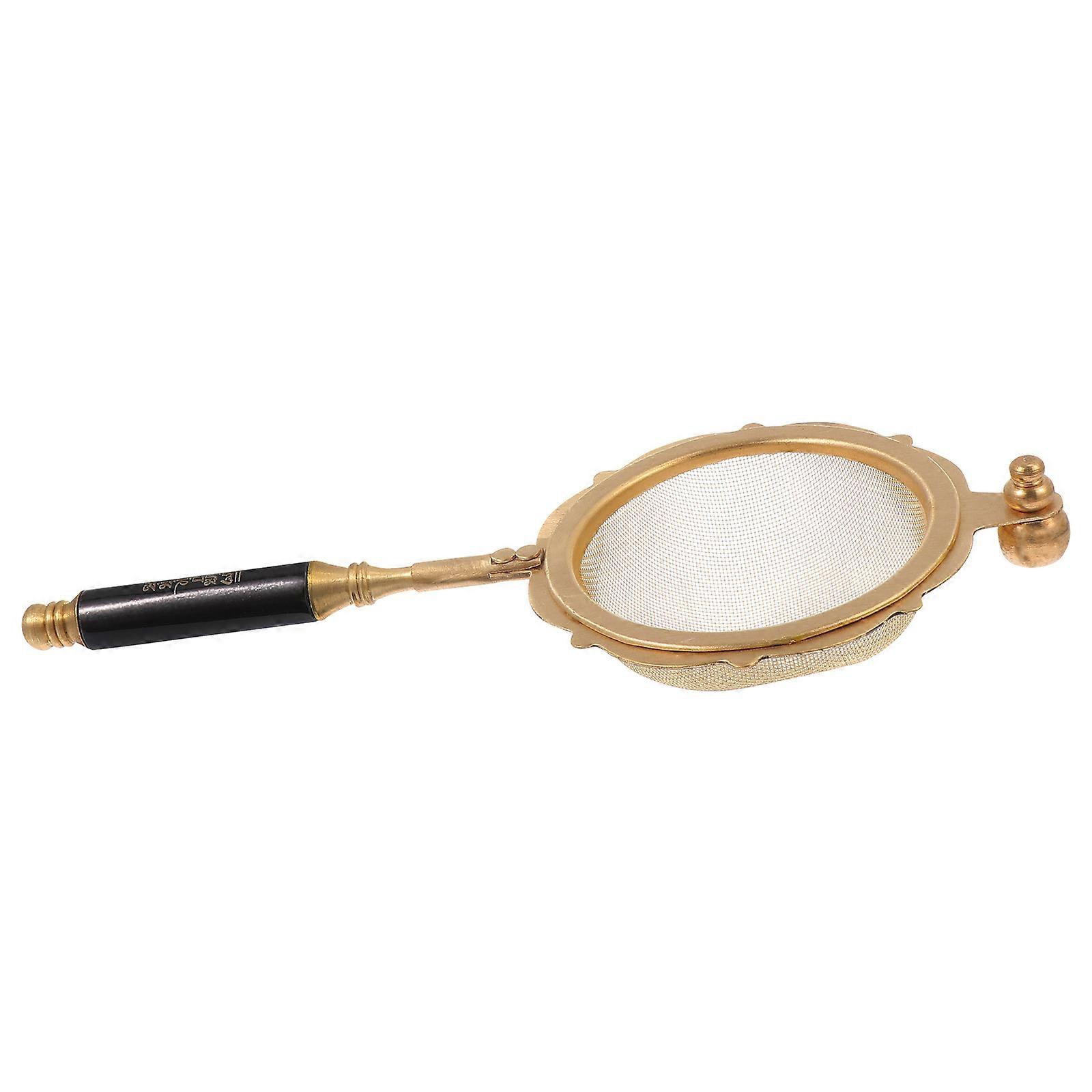 Portable Tea Filter Reusable Infuser Brass Tea Room 1Pc