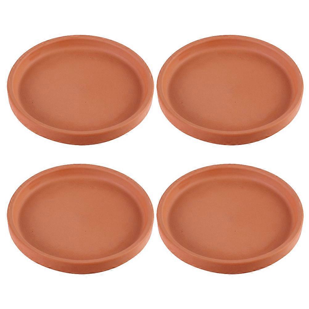 Saucers For Potted Plants Waterproof Plant Pot Saucers Carpet Use Prevent Water Leakage 4Set