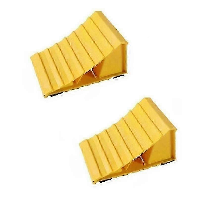 2Pack Wheel Chock Non-Slip Base for Cars, Tire Chocks for Travel Trailers, RV, , and Trucks JP