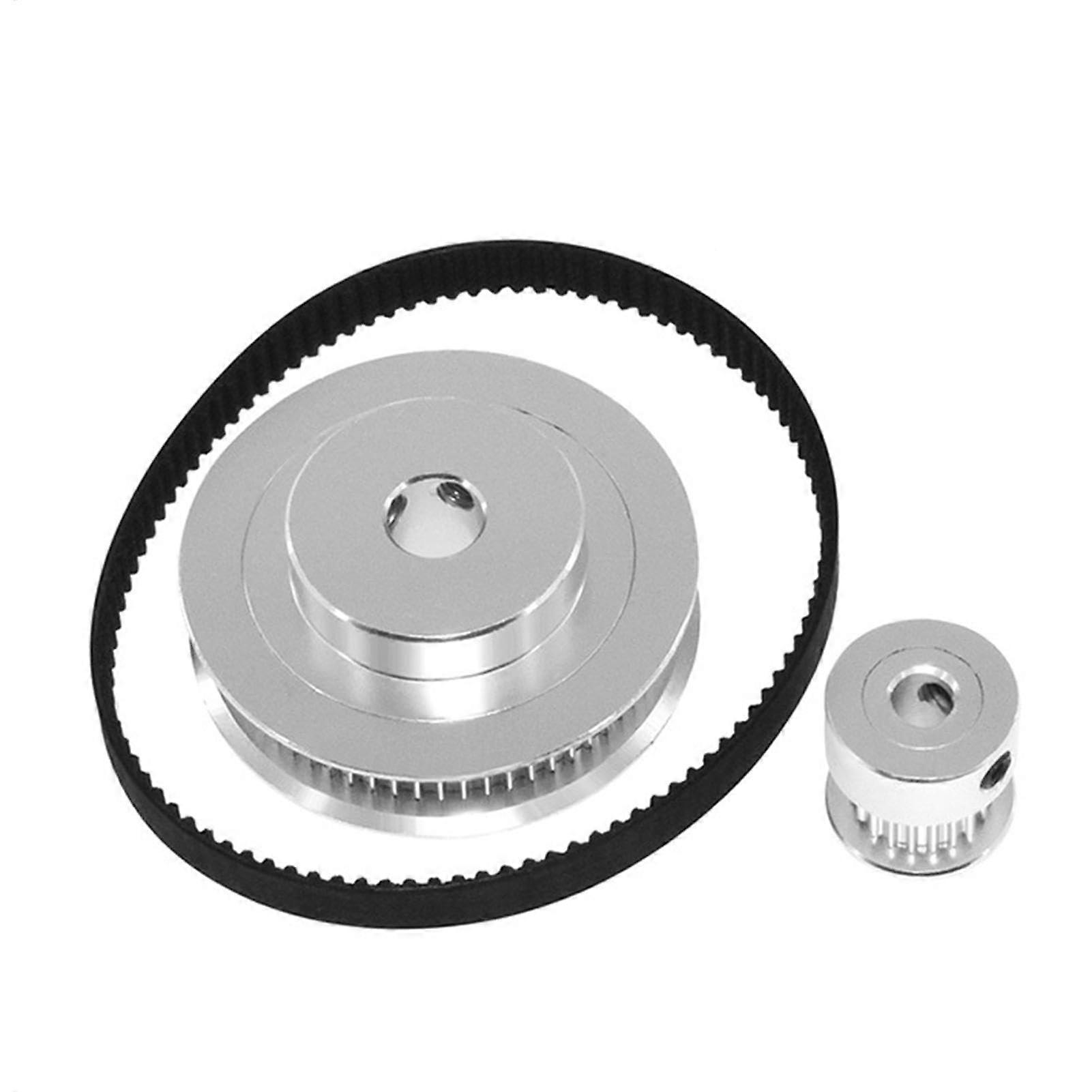 20 and 60tooth timing pulley, 2GT timing belt pulley with 8 mm bore for 3D printers