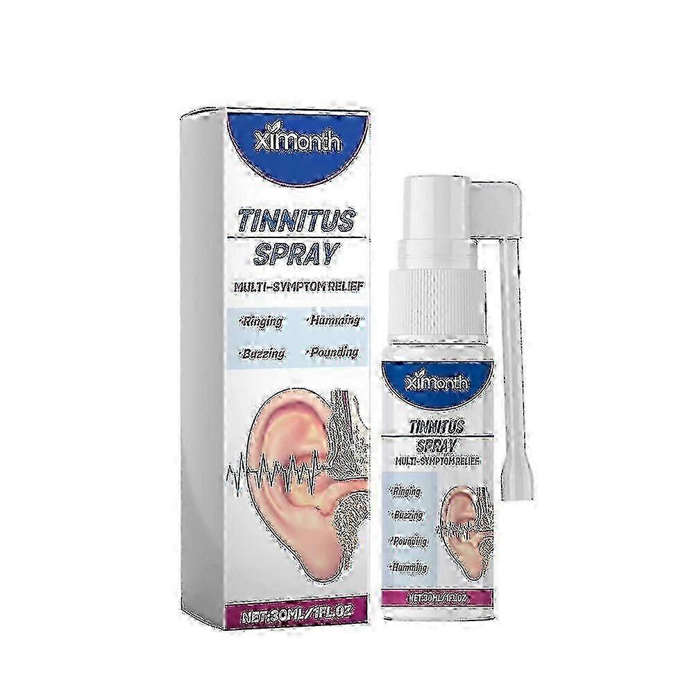 XIMONTH 耳鸣缓解喷雾可缓解耳鸣和耳朵不适，清洁耳垢