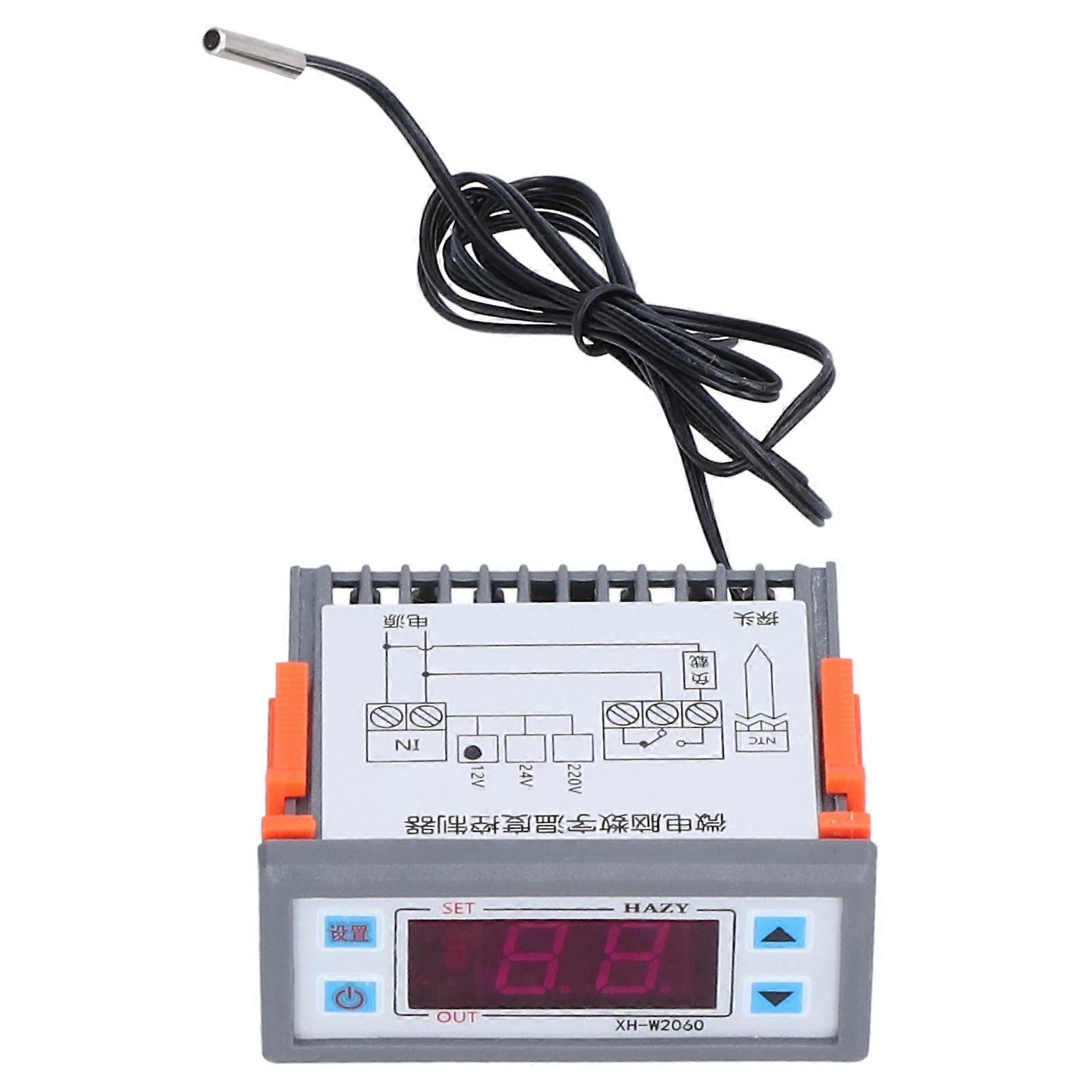 Temperature Controller Electric Digital Heating Cooling Control Switch Thermostat 12V XHW2060