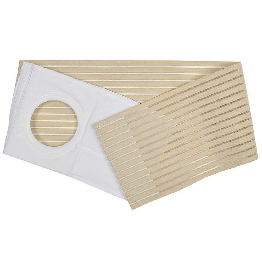 Stoma Abdominal Belt Support XL for Pouch Fixation and Parastomal Hernia Prevention, Durable Elastic Material