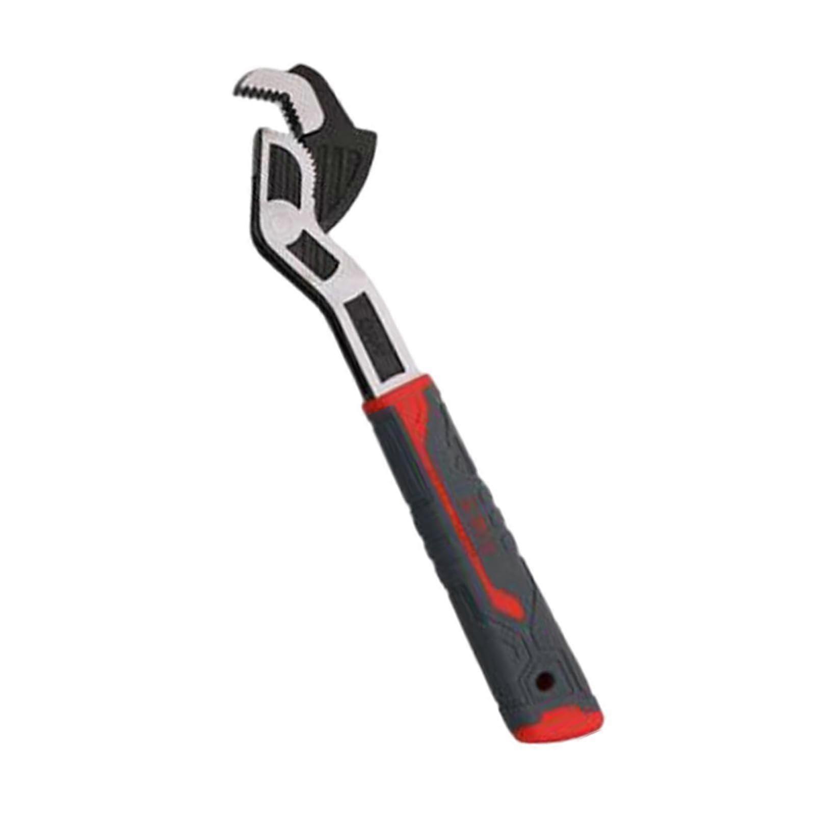 Adjustable Pipe Wrench 12 Inches | Heavy Duty Spanner Wrench for Plumbing | Versatile Tool for Tight Spaces and Home Repairs