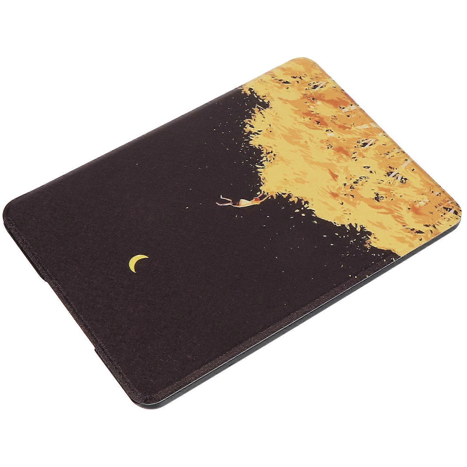 E-Reader Cover Case Auto Wake Protective Cover Compatible For Paperwhite 4 10th Slim Rectangular Imitation Leather 6.7×4.7×0.4in 1Pack