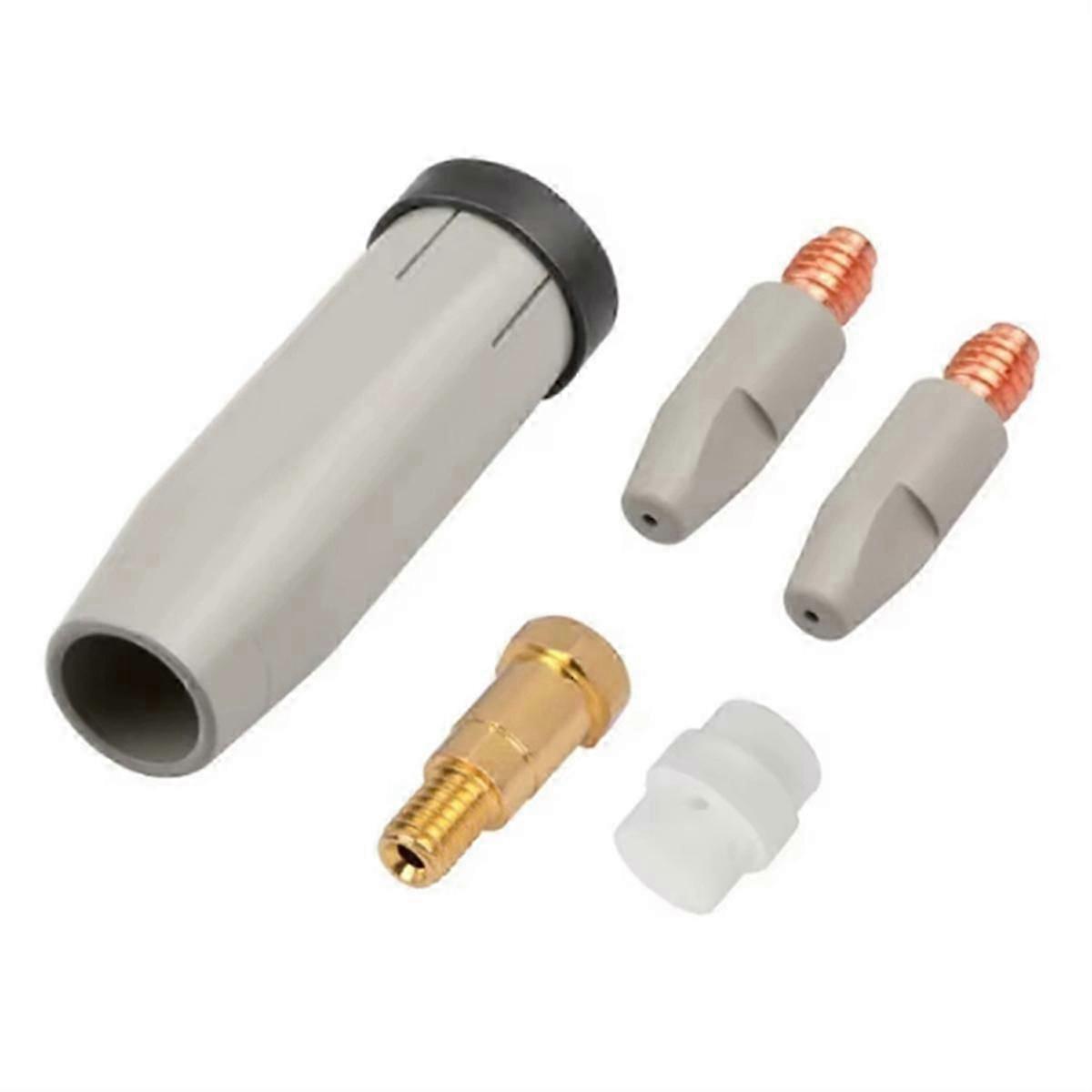 5pcs 24KD Coating Protection Nozzle 1.2mm MIG Torch Gas Nozzle Tip Holder of 24KD MIG Welding Torch