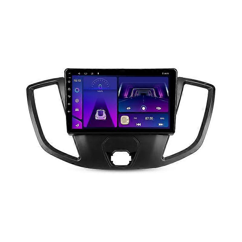 2 Din For Ford Transit Van L3H2 2014 - 2018 Carplay 4G WIFI Android Auto Car Radio Player Stereo Car Multimedia Video player GPS Navigation DSP RDS