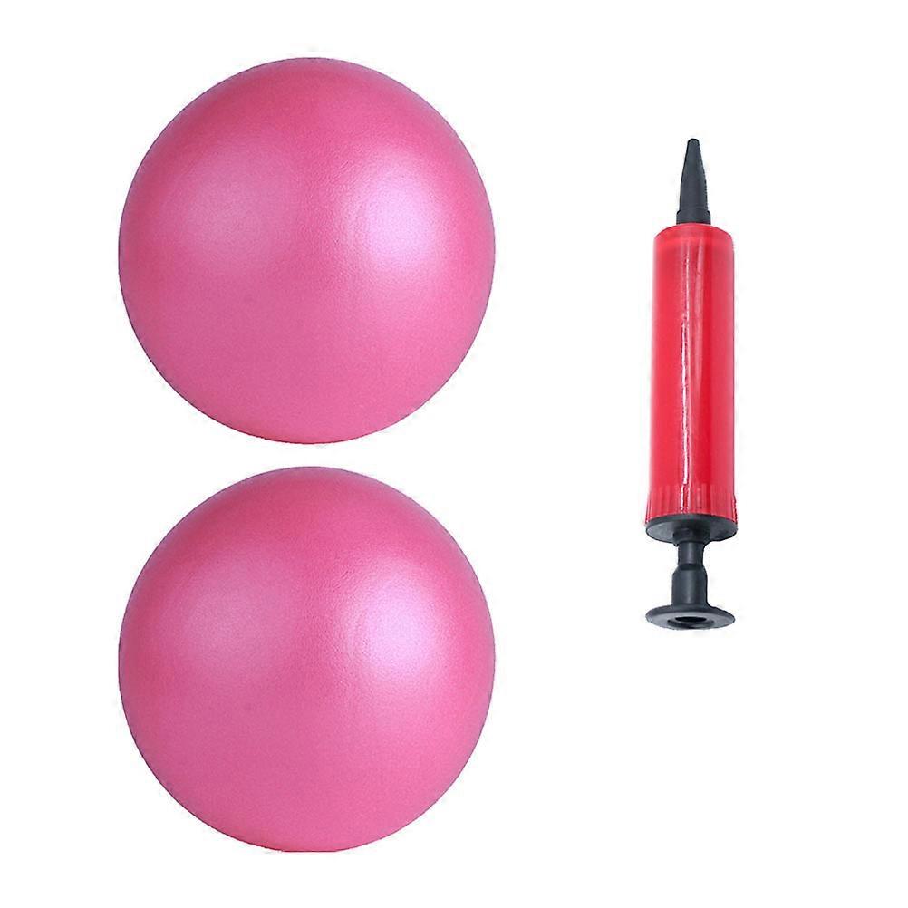Balls For Exercise Endurance Enhancement Posture Correction Home Workouts Rehabilitation Exercises 25X25CM Pink 1Set
