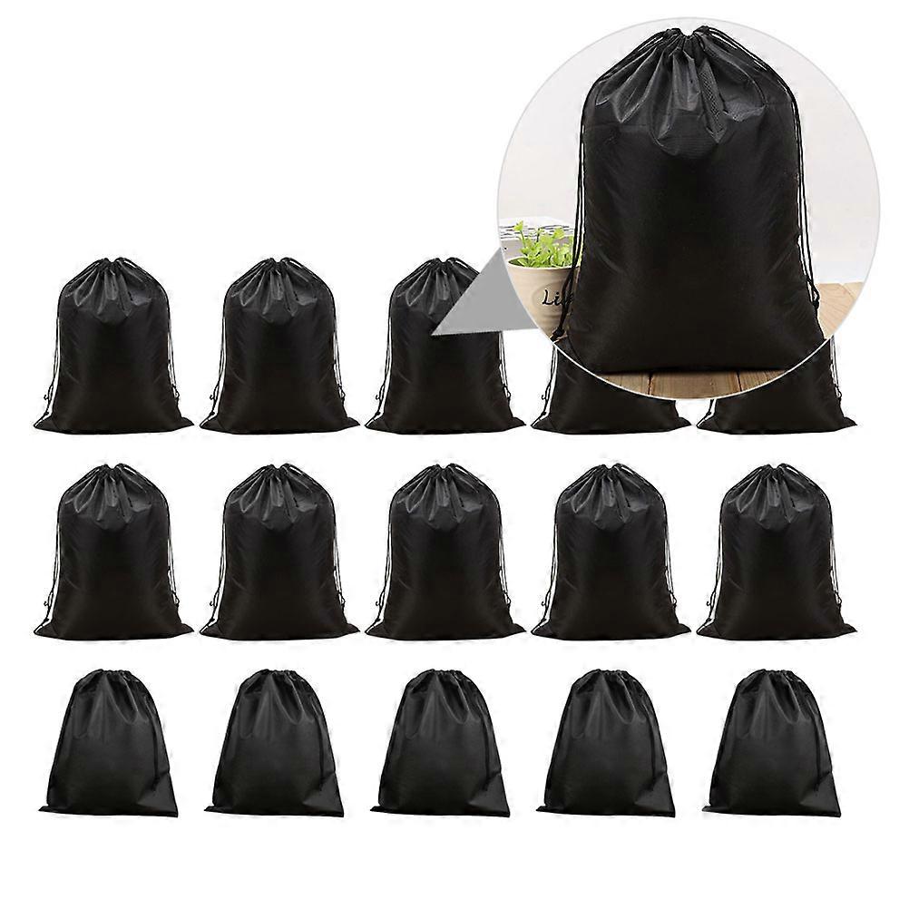 Non-Woven Drawstring Bag Storage Rectangular Fine Workmanship No Odor 1Set