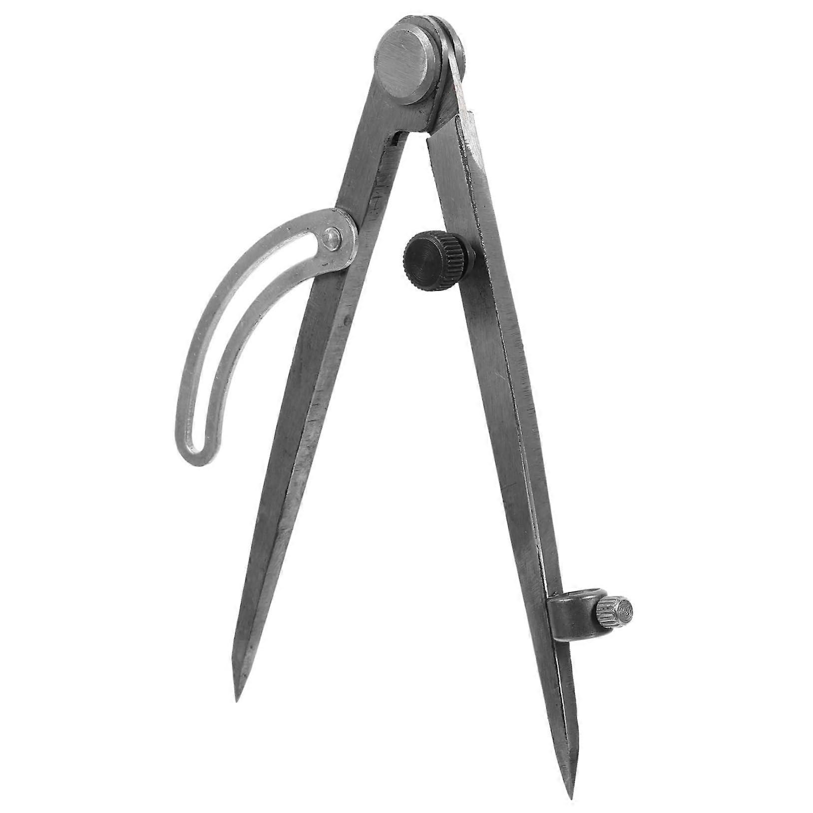 Practical Spring Compass Marking Gauge Metal Marking Tool for Circles and Angles