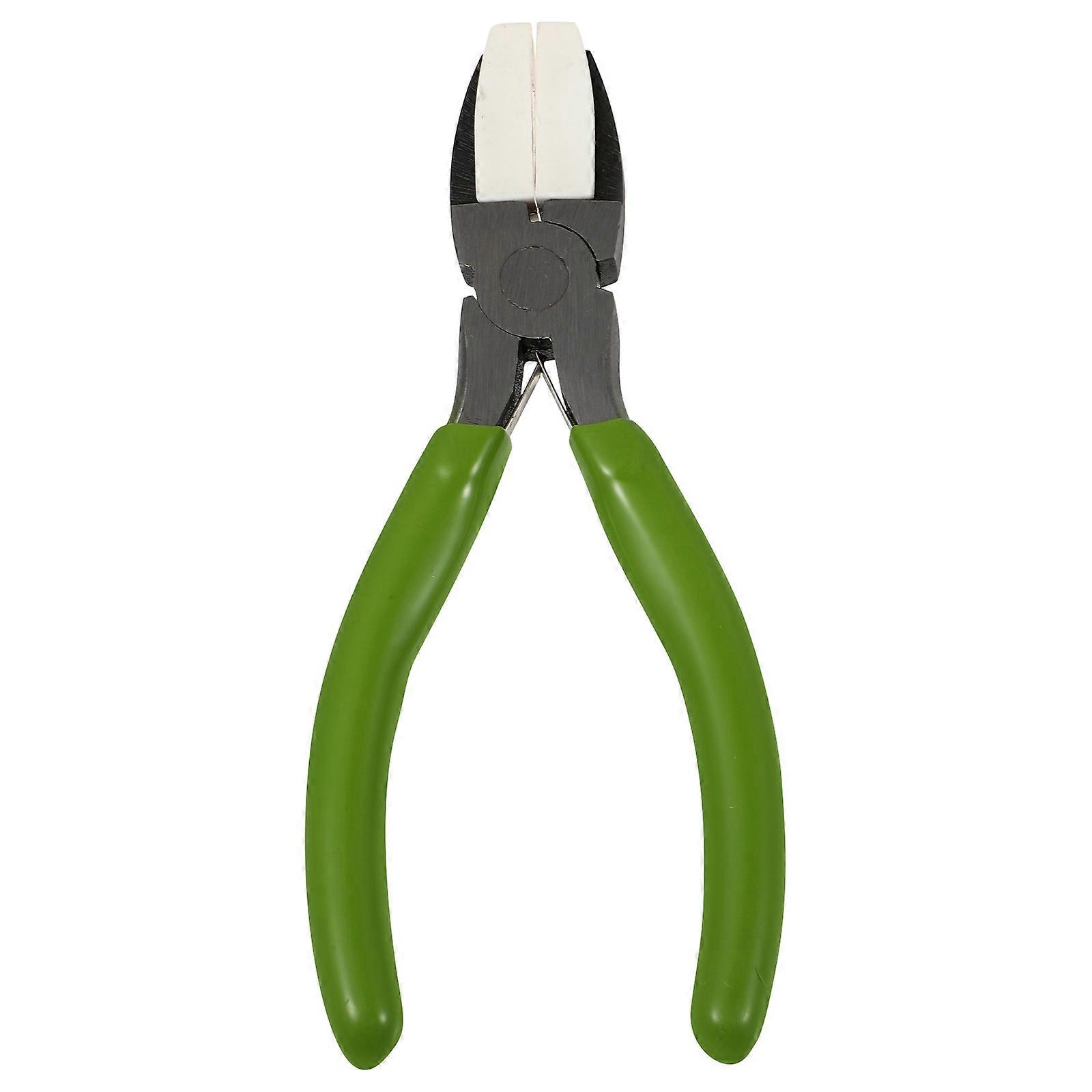 Double Nylon Jaw Pliers Flat Nose Pliers for Jewelry Making and Craft Projects
