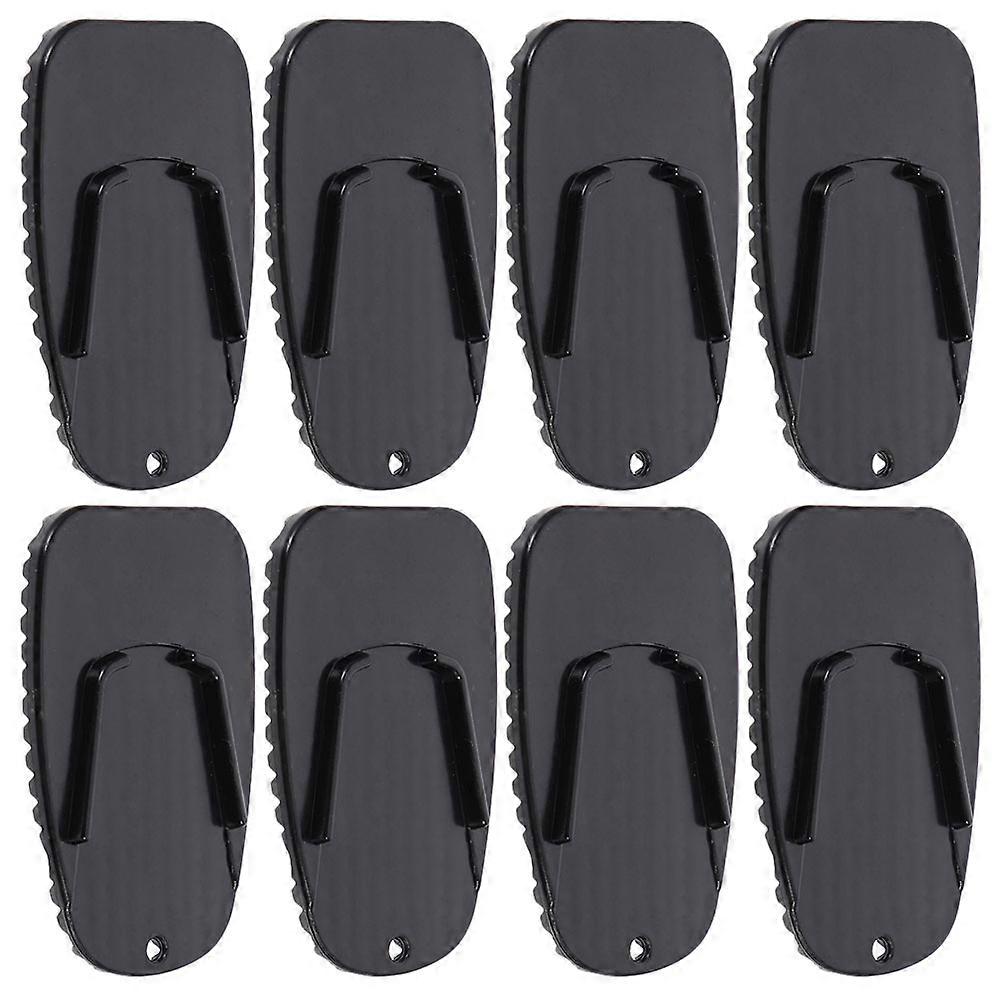 Wear-Resistant Kickstand Pads Abs Material Prevent Tip-Overs Asphalt Roads 8Pcs