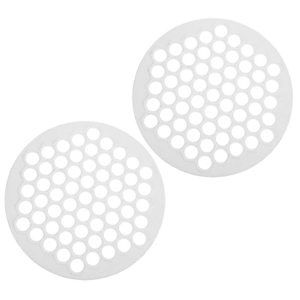 Dumpling Maker Mold for Home Use Reusable Plastic White Kitchen Gadget 2 Pieces