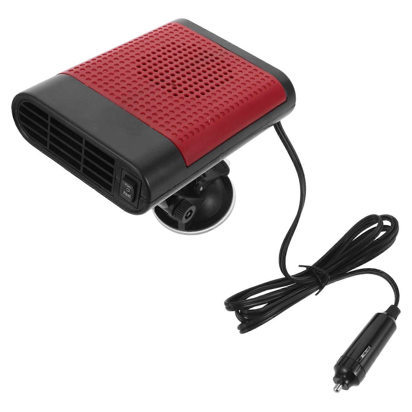 MLINS 1 Set Small Portable Car Heater 12V Electric Defroster Fan Heater for Camping and Winter Use