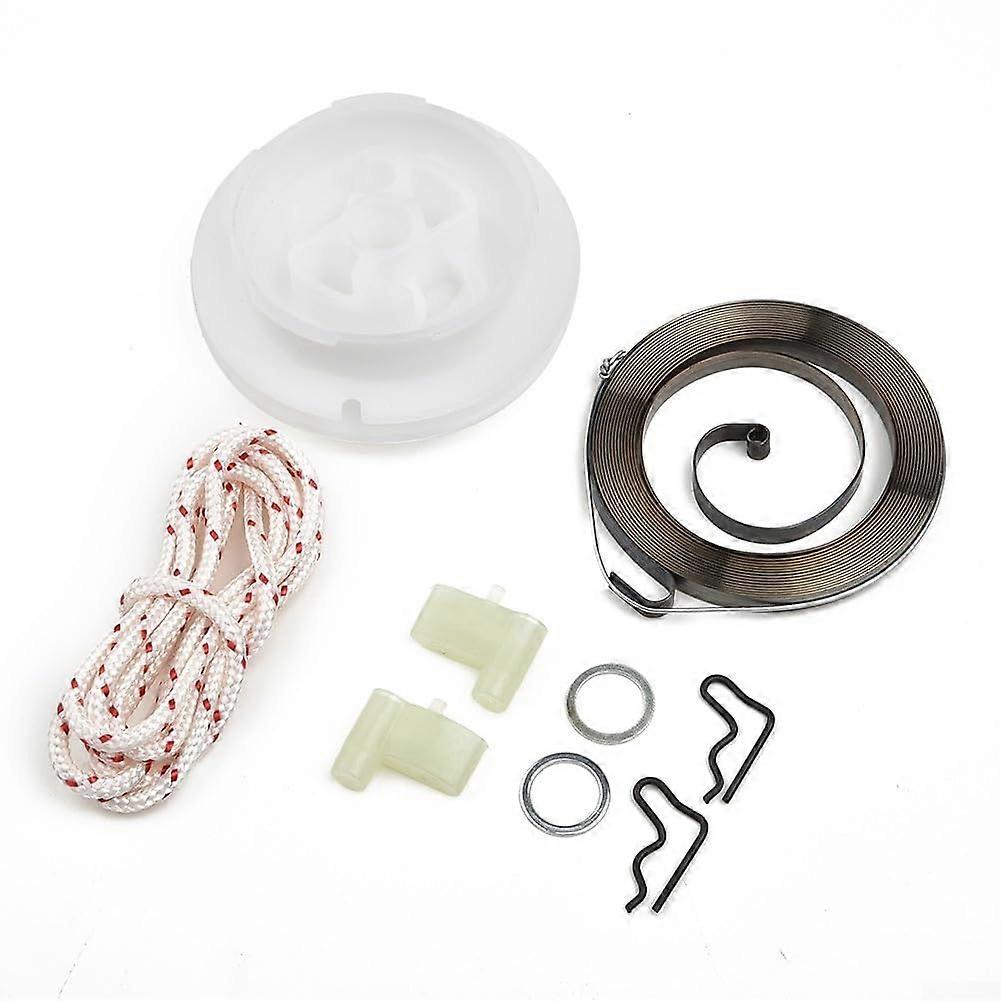 Starter Pulley Spring Rope Clutch Assembly for Compatible Trimmer Models - Durable, High-Quality Replacement Part