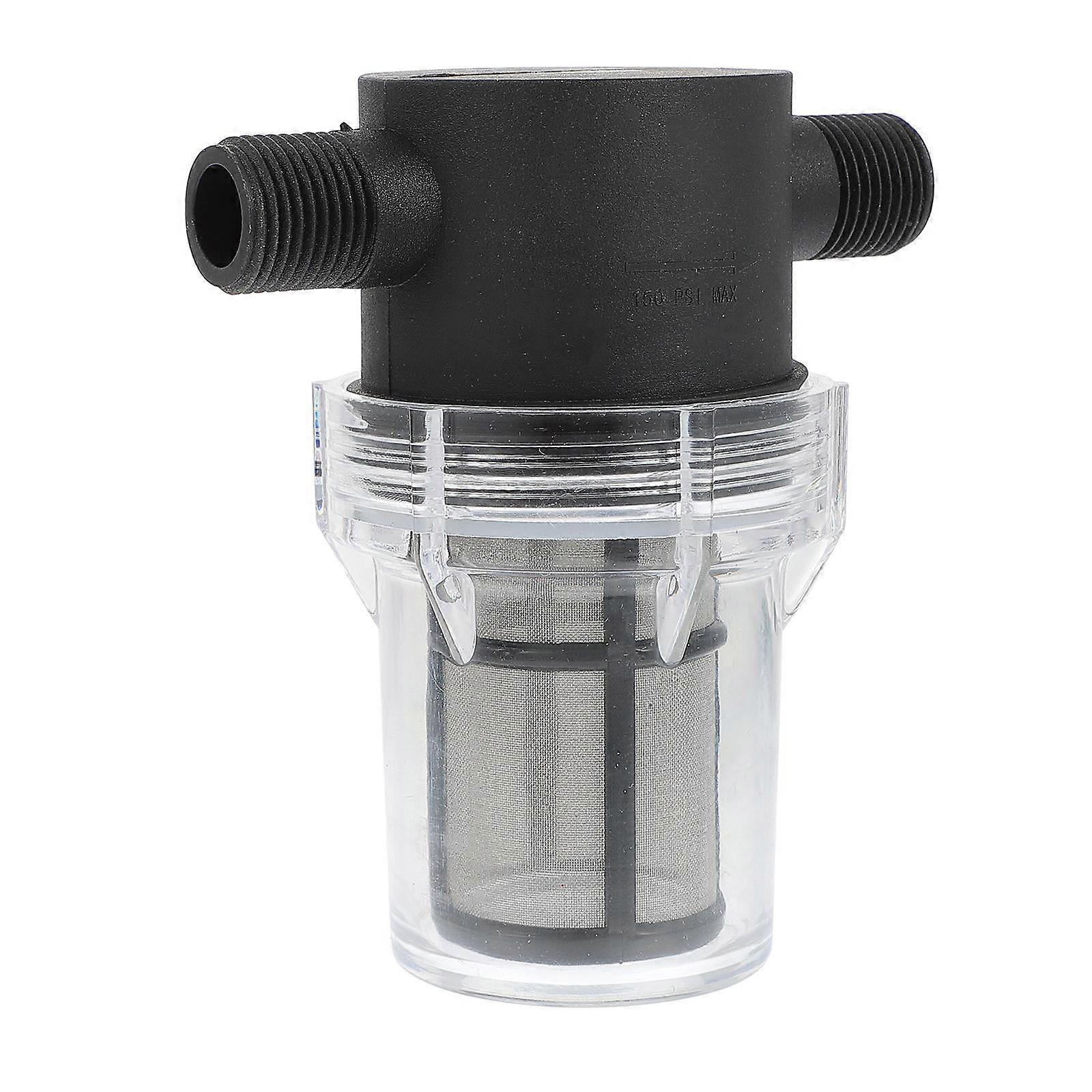 1 Pc Water Cleaner Pre Filter Practical Water Purifier Black