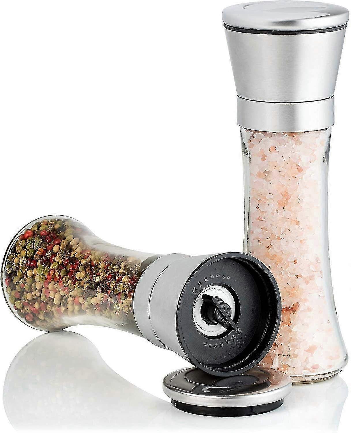 Premium Spice & Salt Mill Grinder - Adjustable Coarse to Fine Grinding for Seasoning & Cooking