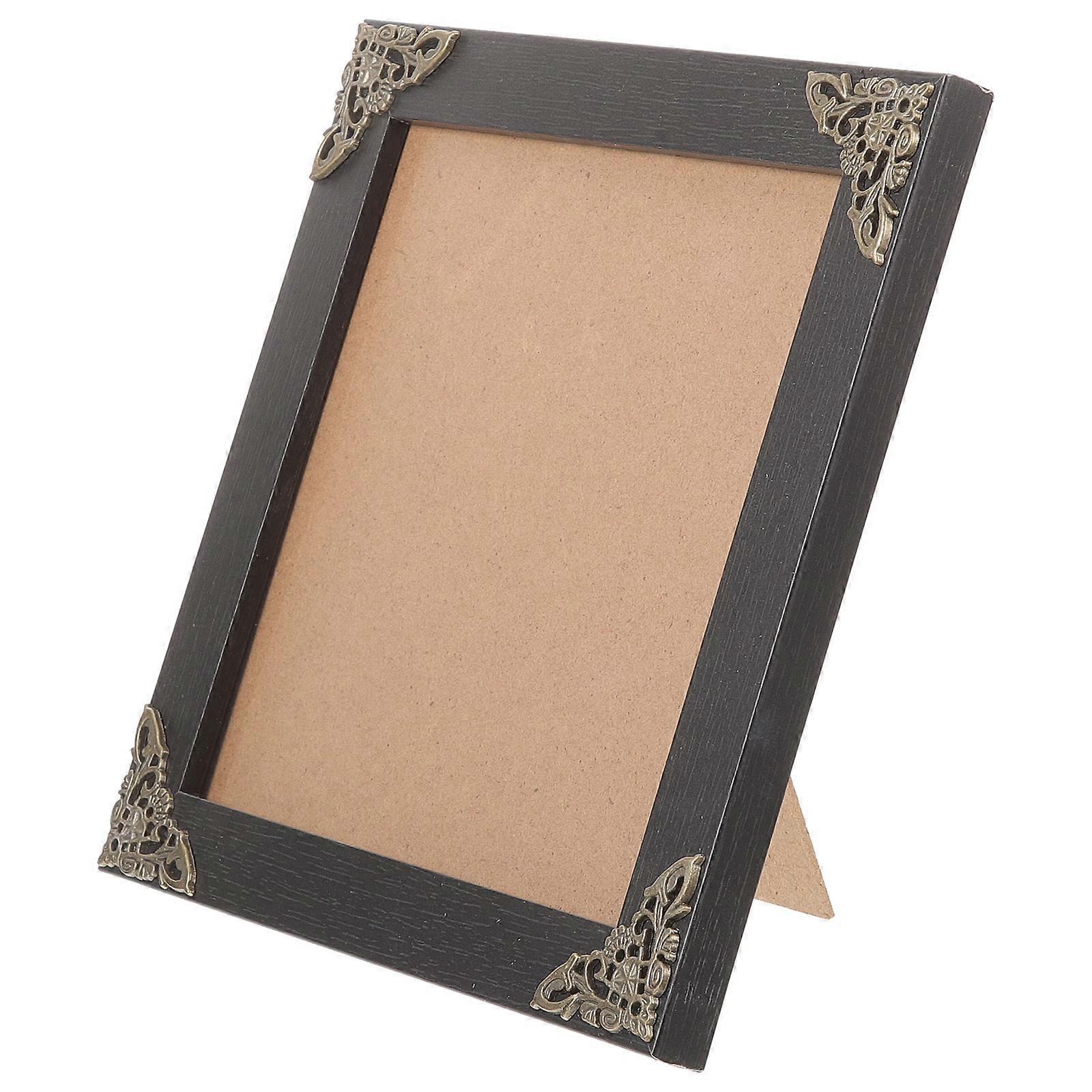 Butterfly Specimen Frame Display Frame For Home Decor Vintage Style 18.2x18.2cm 1Set