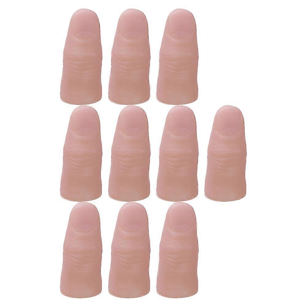 20Pcs Fake Thumb Sleeves for Stage Performance Props