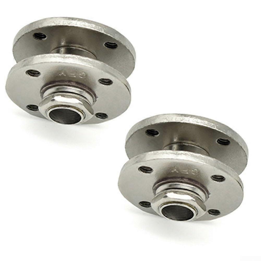 2 Pieces 360 Degree Rotating Disc Damping Shaft with 2 mm Pitch for XK543-M8-2-3NM Equipment