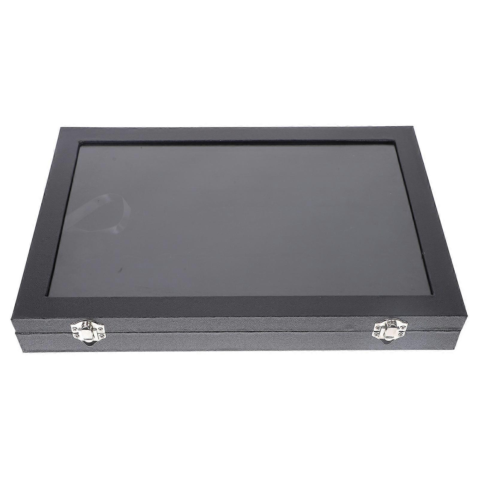 Rings Organizer Jewelry Display Box 100 Slots Rectangular Storage Solution For Women Simple Design 1Pcs